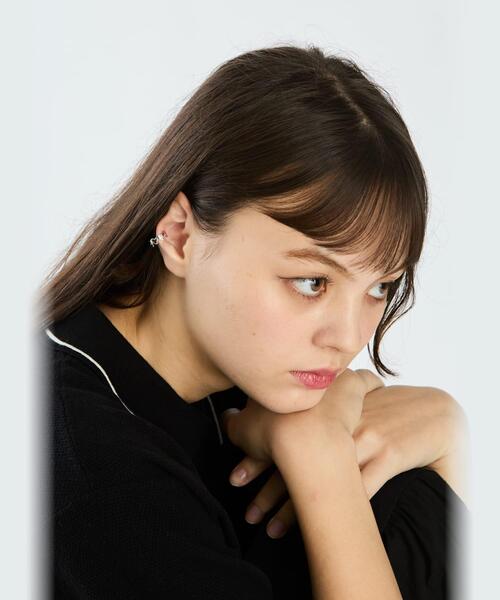 To b. by agnes b.（トゥービーバイアニエスベー）の「ハート イヤーカフ（イヤリング・レディース・シルバー系その他・FREE）」の12枚目の写真