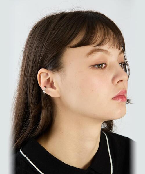 To b. by agnes b.（トゥービーバイアニエスベー）の「ハート イヤーカフ（イヤリング・レディース・シルバー系その他・FREE）」の10枚目の写真