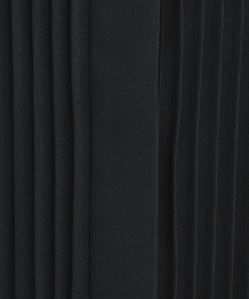 green label relaxing（グリーンレーベルリラクシング）の「ピンタック スタンド ネック ブラウス（シャツ/ブラウス・レディース・ブラック/ホワイト/ライム・FREE）」の19枚目の写真