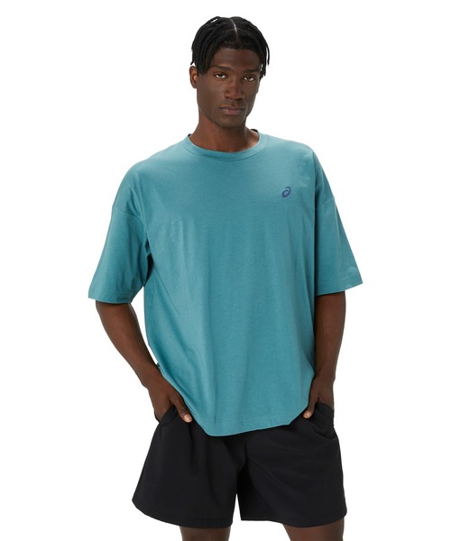 ASICS SPIRAL RELAXED FIT EMBROIDERY TEE(Tシャツ/カットソー)|ASICS(アシックス)