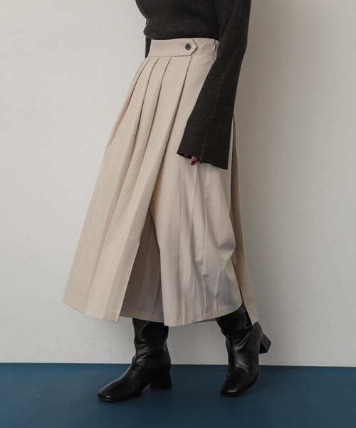 SENSE OF PLACE by URBAN RESEARCH（センスオブプレイスバイアーバンリサーチ）の「『消臭』スクエアトゥストレッチロングブーツ（ブーツ・レディース・ブラック/ブラウン・SMALL/MEDIUM/LARGE）」の9枚目の写真