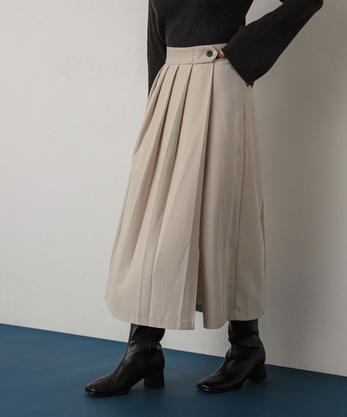 SENSE OF PLACE by URBAN RESEARCH（センスオブプレイスバイアーバンリサーチ）の「『消臭』スクエアトゥストレッチロングブーツ（ブーツ・レディース・ブラック/ブラウン・SMALL/MEDIUM/LARGE）」の10枚目の写真