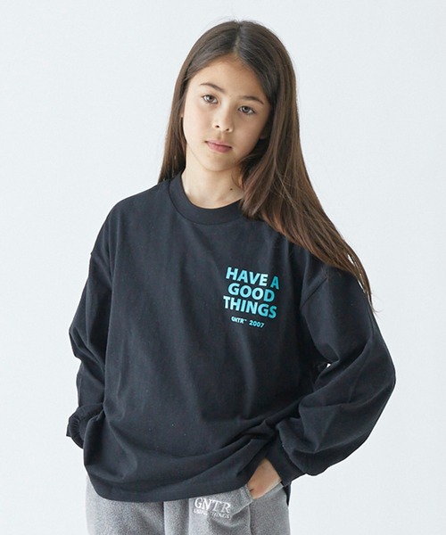 GENERATOR（ジェネレーター）の「GENERATOR/ジェネレーター GOODTHINGS L/S Tシャツ（Tシャツ/カットソー・キッズ・ホワイト/アッシュグレー/ブラック・M/L/XL）」の3枚目の写真