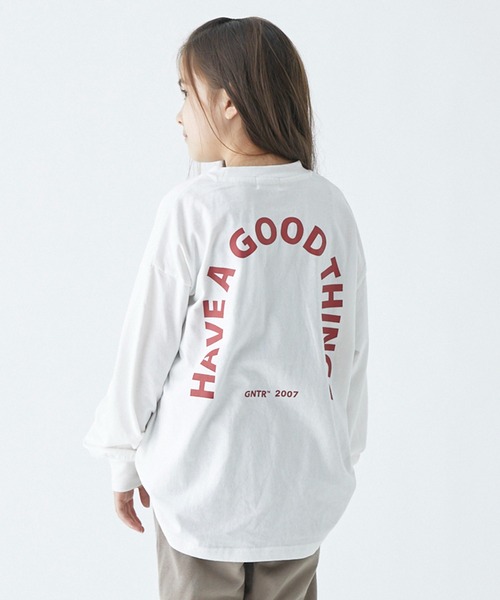 GENERATOR（ジェネレーター）の「GENERATOR/ジェネレーター GOODTHINGS L/S Tシャツ（Tシャツ/カットソー・キッズ・ホワイト/アッシュグレー/ブラック・M/L/XL）」の5枚目の写真