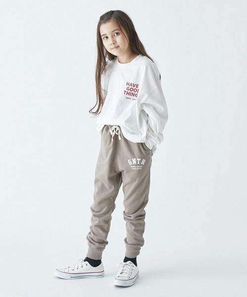 GENERATOR（ジェネレーター）の「GENERATOR/ジェネレーター GOODTHINGS L/S Tシャツ（Tシャツ/カットソー・キッズ・ホワイト/アッシュグレー/ブラック・M/L/XL）」の4枚目の写真