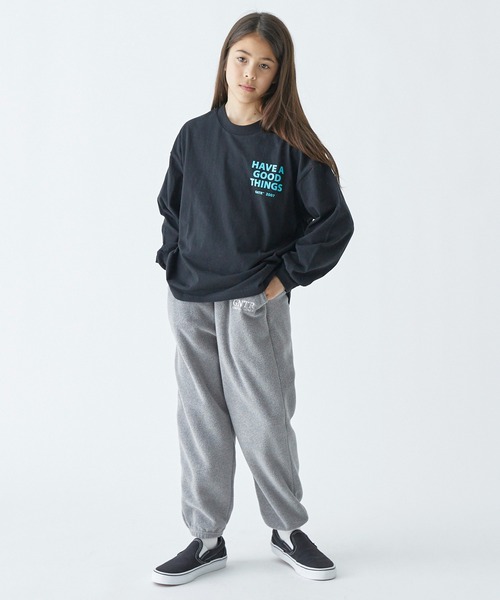 GENERATOR（ジェネレーター）の「GENERATOR/ジェネレーター GOODTHINGS L/S Tシャツ（Tシャツ/カットソー・キッズ・ホワイト/アッシュグレー/ブラック・M/L/XL）」の7枚目の写真