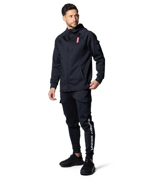 UNDER ARMOUR(アンダーアーマー)の「UAアーマーニット ハイブリッド ジョガーパンツ(トレーニング/メンズ)(その他パンツ・メンズ・ブラック・S/2XL/M/XL/L)」の3枚目の写真