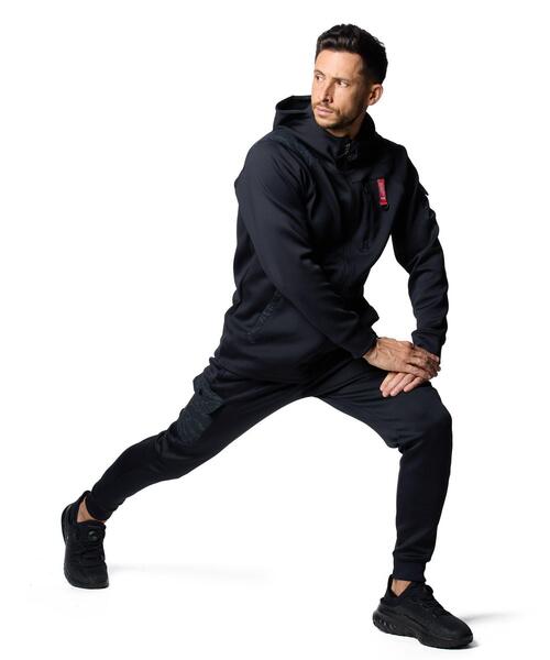 UNDER ARMOUR(アンダーアーマー)の「UAアーマーニット ハイブリッド ジョガーパンツ(トレーニング/メンズ)(その他パンツ・メンズ・ブラック・S/2XL/M/XL/L)」の9枚目の写真