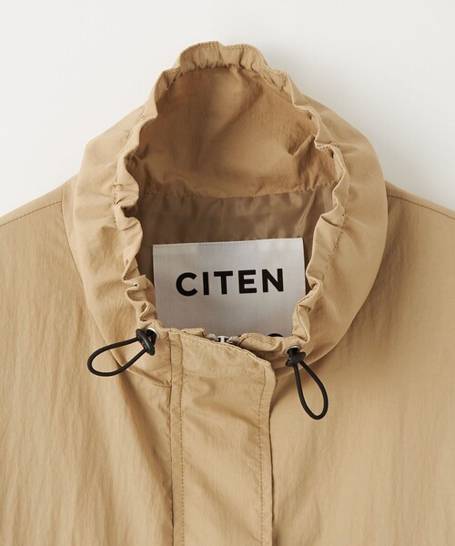 CITEN（シテン）の「＜CITEN＞ナイロン ショートブルゾン（ブルゾン・レディース・ベージュ/グレー/ブラック・FREE）」の17枚目の写真