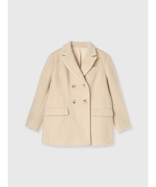 セール】シャギーウールジャケット（テーラードジャケット）｜EIMY