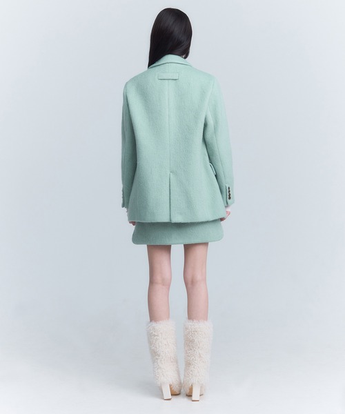 セール】シャギーウールジャケット（テーラードジャケット