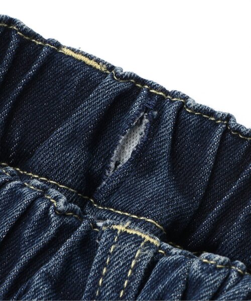 Seraph（セラフ）の「オーバーサイドラインテーパードデニムパンツ（デニムパンツ・キッズ・ブルー/ネイビー・80/90/100/110/120/130/140）」の8枚目の写真