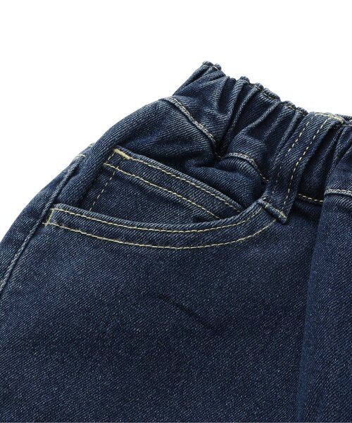 Seraph（セラフ）の「オーバーサイドラインテーパードデニムパンツ（デニムパンツ・キッズ・ブルー/ネイビー・80/90/100/110/120/130/140）」の12枚目の写真