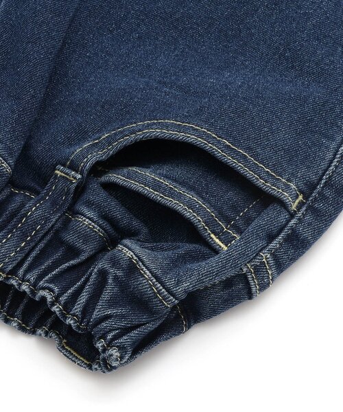 Seraph（セラフ）の「オーバーサイドラインテーパードデニムパンツ（デニムパンツ・キッズ・ブルー/ネイビー・80/90/100/110/120/130/140）」の13枚目の写真