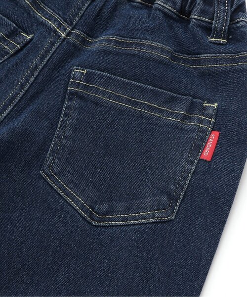 Seraph（セラフ）の「オーバーサイドラインテーパードデニムパンツ（デニムパンツ・キッズ・ブルー/ネイビー・80/90/100/110/120/130/140）」の14枚目の写真