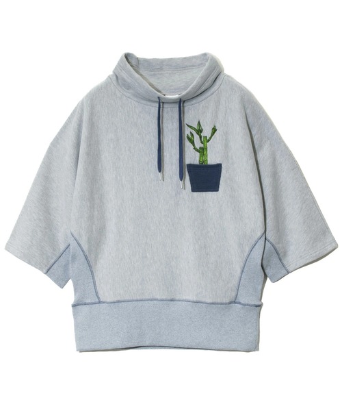 【セール】裏起毛ハイネックドルマンプルオーバー W（Tシャツ/カットソー）｜go slow caravan（ゴースローキャラバン）