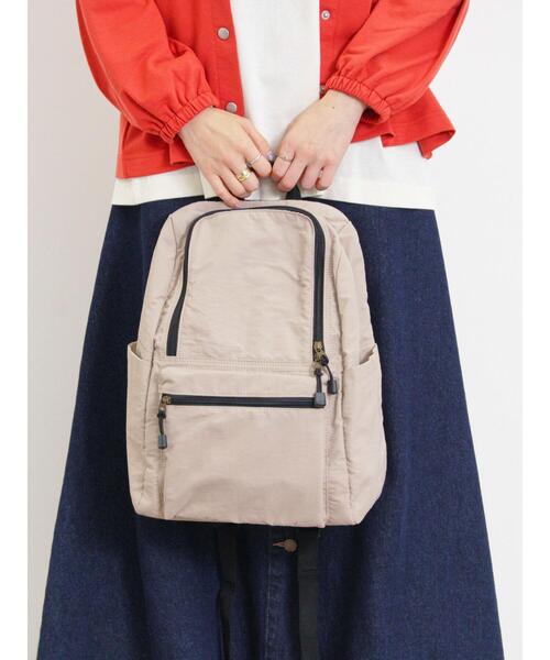 Samansa Mos2（サマンサ モスモス）の「【Moomin×Samansa Mos2】インナー総柄リュック（ハンドバッグ・レディース・ブラック/マスタード/ベージュ・F）」の7枚目の写真