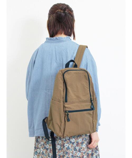 Samansa Mos2（サマンサ モスモス）の「【Moomin×Samansa Mos2】インナー総柄リュック（ハンドバッグ・レディース・ブラック/マスタード/ベージュ・F）」の12枚目の写真