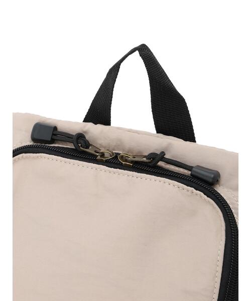 Samansa Mos2（サマンサ モスモス）の「【Moomin×Samansa Mos2】インナー総柄リュック（ハンドバッグ・レディース・ブラック/マスタード/ベージュ・F）」の21枚目の写真