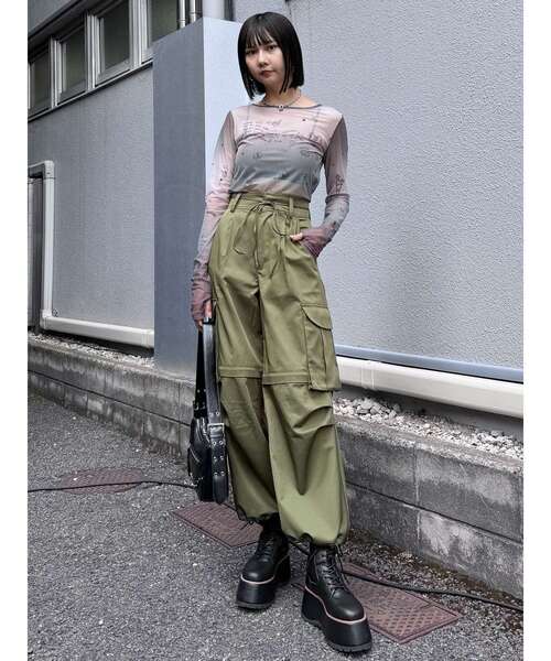 モガ　ノンミュールツイルカーゴパンツ ノンミュールツイルカーゴパンツ】｜【MOGA(モガ)】｜BIGI