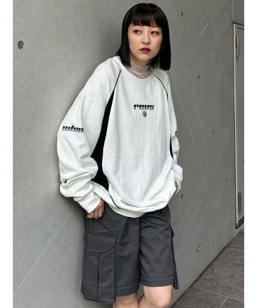 MURUA（ムルーア）の「2WAYリボンベルトカーゴパンツ（カーゴパンツ・レディース・ブラック/カーキ/グレー・1/2）」の12枚目の写真