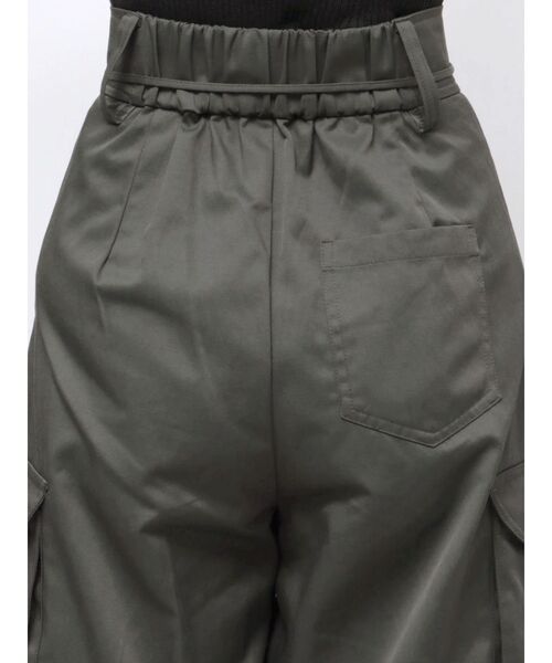 MURUA（ムルーア）の「2WAYリボンベルトカーゴパンツ（カーゴパンツ・レディース・ブラック/カーキ/グレー・1/2）」の22枚目の写真