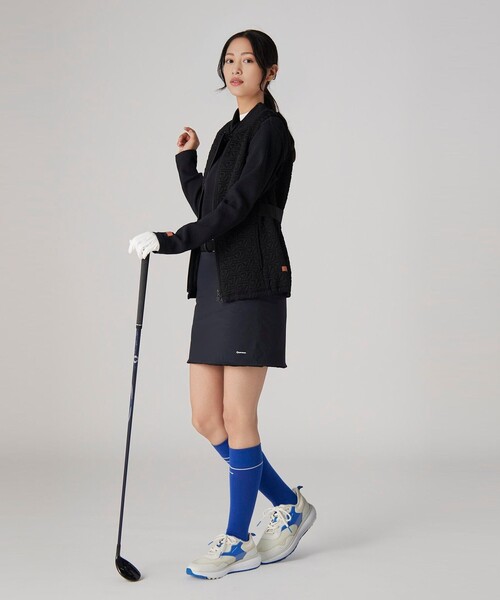 TaylorMade(テーラーメイド)の「【別注】<TaylorMade×UNITED ARROWS> ウィメンズ キルティング リバーシブルスカート(スカート・レディース・ブラック/ダークブラウン/ベージュ・M/S/XS/L)」の20枚目の写真