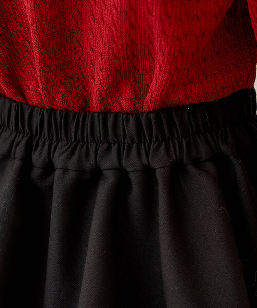 WEB限定再販/ペチパン付】フリルティアードミニスカート（スカート