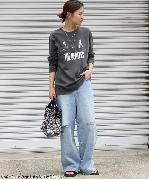 追加》別注【GOOD ROCK SPEED】THE BEATLESロングスリーブTEE（Tシャツ