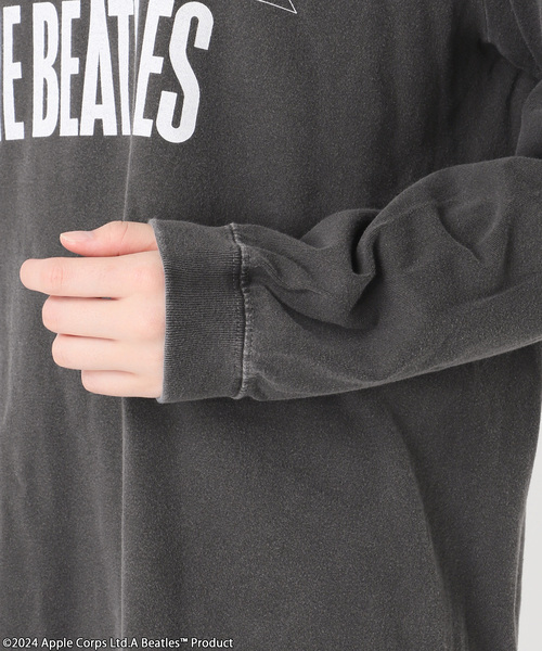 JOURNAL STANDARD relume(ジャーナルスタンダード レリューム)の「《追加》別注【GOOD ROCK SPEED】THE BEATLESロングスリーブTEE(Tシャツ/カットソー・レディース・ブラックミックス/グレー・FREE)」の22枚目の写真