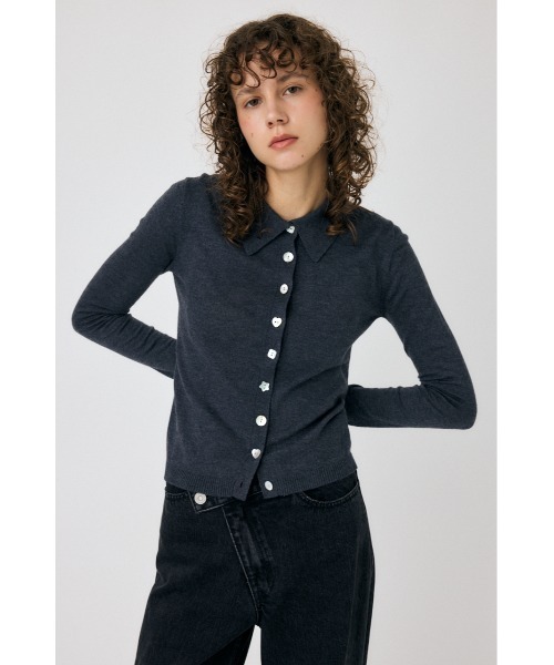 RANDOM BUTTON カーディガン（カーディガン/ボレロ）｜MOUSSY（マウジー）