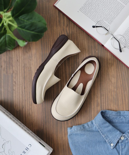 Re:getA R302 ローファー スリッポン シューズ レディースタイプ