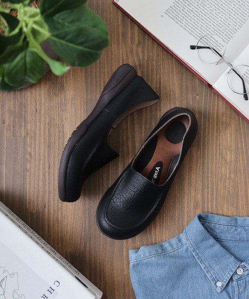 Re:getA R302 ローファー スリッポン シューズ レディースタイプ