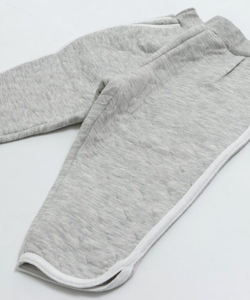chil2（チルツー）の「ニットキルト パイピングパンツ（その他パンツ・キッズ・グレー/ブラック/カーキ/オートミール/ネイビー・80ｃｍ/90cm/100cm/110cm/120cm/130cm/140cm/150cm）」の16枚目の写真