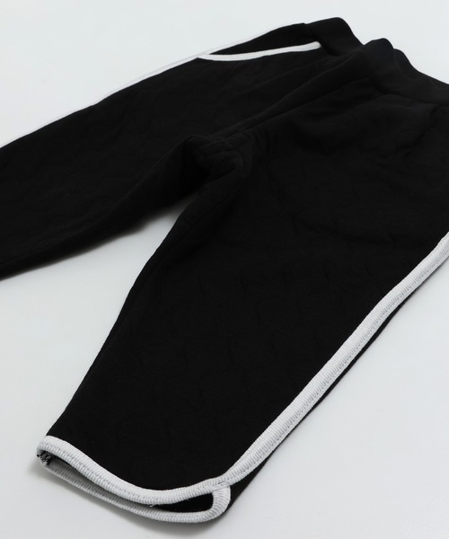 chil2（チルツー）の「ニットキルト パイピングパンツ（その他パンツ・キッズ・グレー/ブラック/カーキ/オートミール/ネイビー・80ｃｍ/90cm/100cm/110cm/120cm/130cm/140cm/150cm）」の6枚目の写真