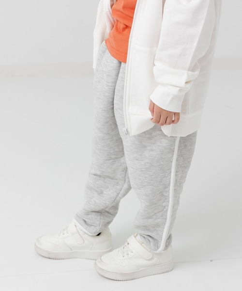 MUTAMARINE キルティングパンツ ホワイト/グレー MUTAMARINE