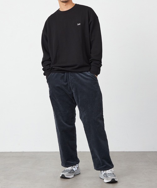 Lee(リー)の「Lee/リー 【親子リンク】BACK BIG LOGO SWEAT(スウェット・メンズ・ブラック/パープル/アイボリー/オレンジ・SMALL/MEDIUM/LARGE/X-LARGE)」の21枚目の写真