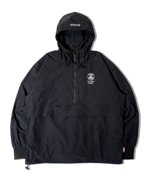 PARIS SAINT-GERMAIN（パリサンジェルマン）の「PSG NYLON WOVEN ANORAK（その他アウター・メンズ・ブラック・M/L/XL）」の2枚目の写真
