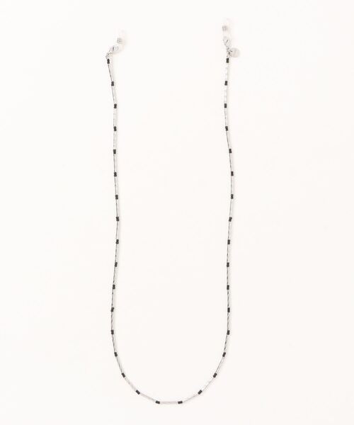 Pledge（プレッジ）の「【Pledge】3WAY Code Necklace（ネックレス・メンズ・シルバー/ブラック・FREE）」の9枚目の写真