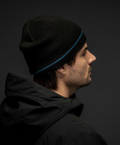 phenix（フェニックス）の「phenix(フェニックス)Double Line Beanie ダブルラインニットハット/ニットキャップ メンズ/スキーウェア/ニット帽/ビーニー（ニットキャップ/ビーニー・メンズ・ライトグリーン/カーキ/ブラック/ホワイト/ネイビー/レンガ・ONE SIZE）」の10枚目の写真