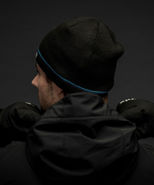 phenix（フェニックス）の「phenix(フェニックス)Double Line Beanie ダブルラインニットハット/ニットキャップ メンズ/スキーウェア/ニット帽/ビーニー（ニットキャップ/ビーニー・メンズ・ライトグリーン/カーキ/ブラック/ホワイト/ネイビー/レンガ・ONE SIZE）」の11枚目の写真