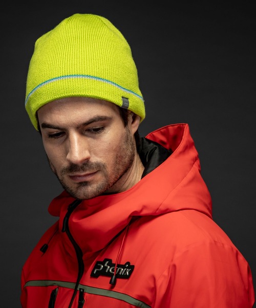 phenix（フェニックス）の「phenix(フェニックス)Double Line Beanie ダブルラインニットハット/ニットキャップ メンズ/スキーウェア/ニット帽/ビーニー（ニットキャップ/ビーニー・メンズ・ライトグリーン/カーキ/ブラック/ホワイト/ネイビー/レンガ・ONE SIZE）」の15枚目の写真