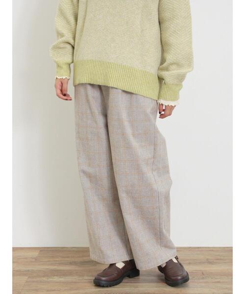 Samansa Mos2（サマンサ モスモス）の「【M/Lサイズ】【帯電防止】ストレートパンツ（その他パンツ・レディース・グレー/ベージュ/チャコールグレー/カーキ・L/M）」の11枚目の写真