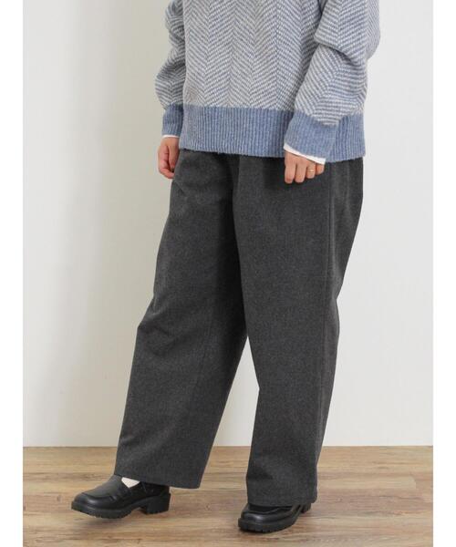 Samansa Mos2（サマンサ モスモス）の「【M/Lサイズ】【帯電防止】ストレートパンツ（その他パンツ・レディース・グレー/ベージュ/チャコールグレー/カーキ・L/M）」の15枚目の写真