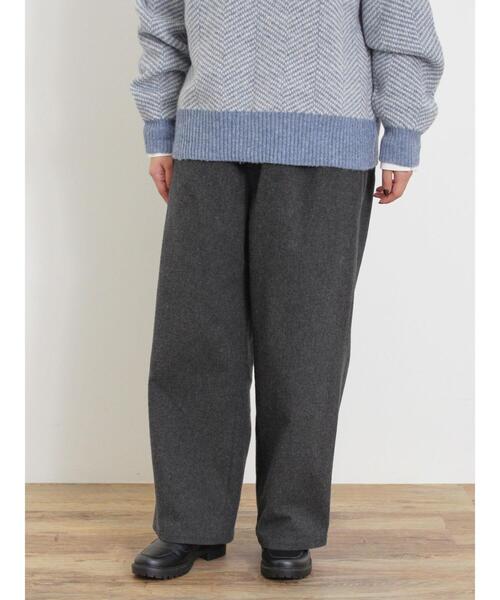 Samansa Mos2（サマンサ モスモス）の「【M/Lサイズ】【帯電防止】ストレートパンツ（その他パンツ・レディース・グレー/ベージュ/チャコールグレー/カーキ・L/M）」の17枚目の写真