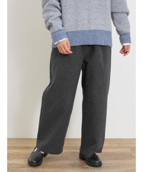 Samansa Mos2（サマンサ モスモス）の「【M/Lサイズ】【帯電防止】ストレートパンツ（その他パンツ・レディース・グレー/ベージュ/チャコールグレー/カーキ・L/M）」の18枚目の写真