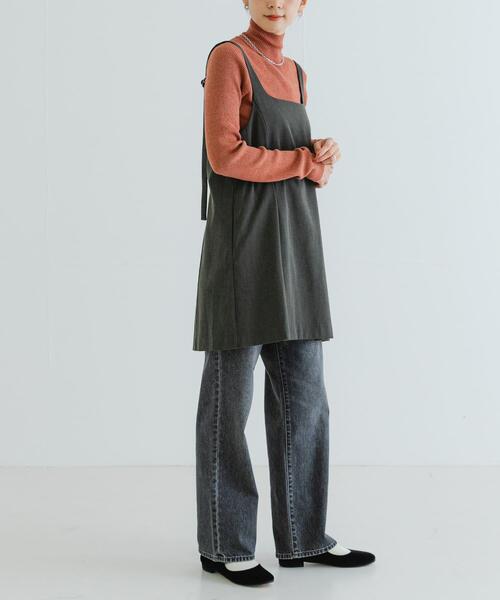 【セール】スクエアネックミニジャンパーワンピース（ワンピース）｜URBAN RESEARCH（アーバンリサーチ）