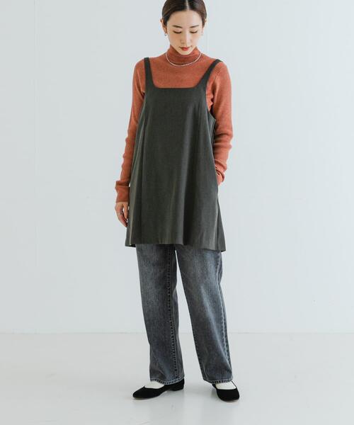 【セール】スクエアネックミニジャンパーワンピース（ワンピース）｜URBAN RESEARCH（アーバンリサーチ）