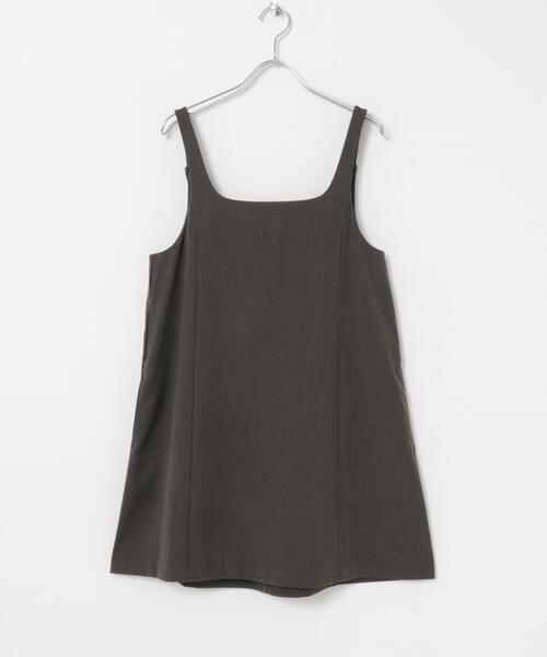 【セール】スクエアネックミニジャンパーワンピース（ワンピース）｜URBAN RESEARCH（アーバンリサーチ）