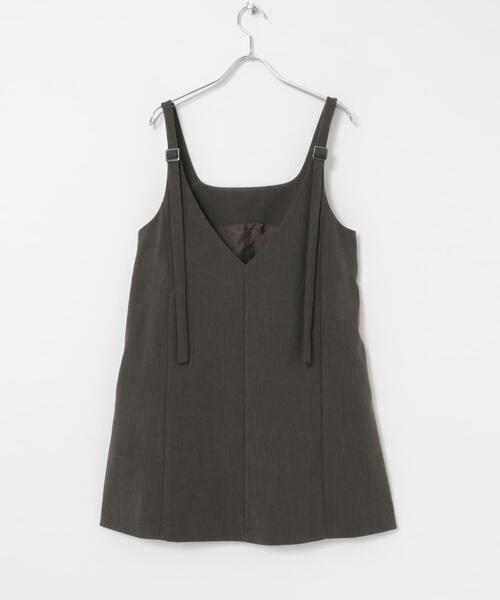 【セール】スクエアネックミニジャンパーワンピース（ワンピース）｜URBAN RESEARCH（アーバンリサーチ）